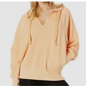 FP Movement North Shore Boho Hoodie Orange